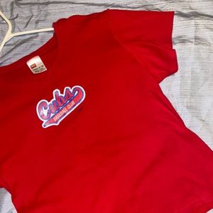 Nike Cubs Baseball Club V-neck juniors XL